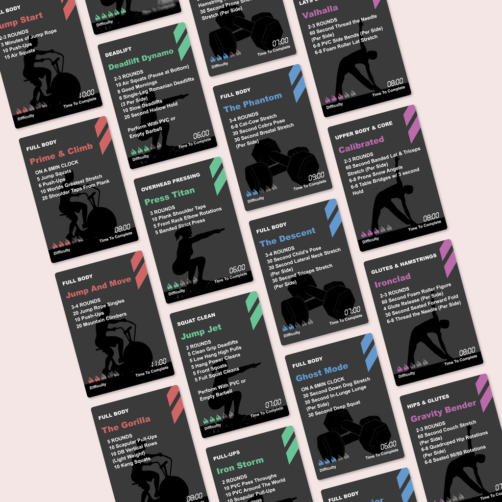 Accessory Training Workout Deck