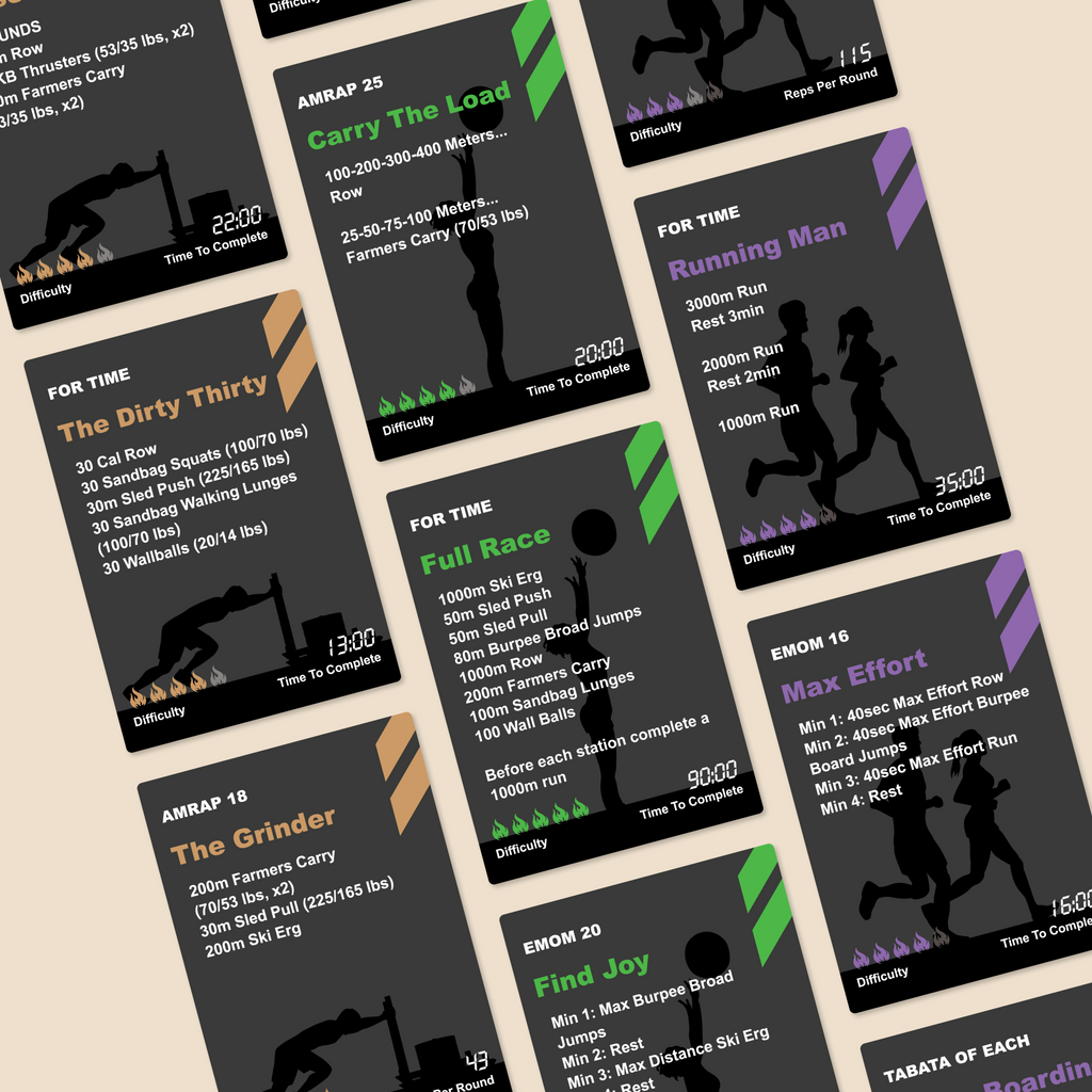 Hybrid Athlete Workout Deck