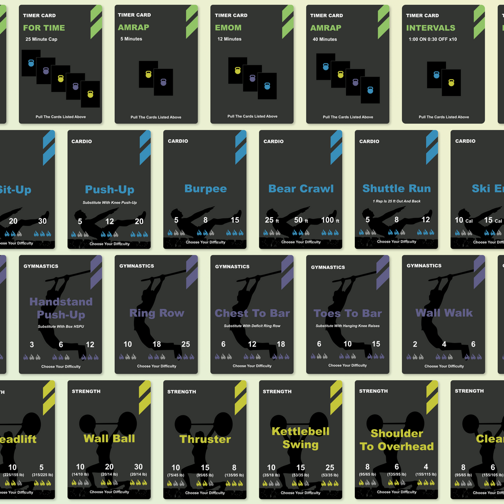 WOD Lab Workout Deck